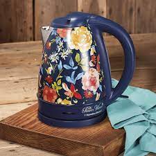 Electric Kettle in Blue/Fiona Floral