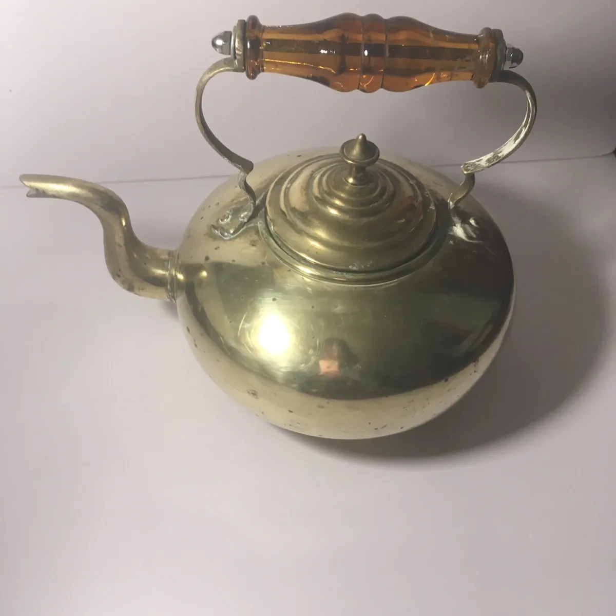 Vintage Brass Kettle