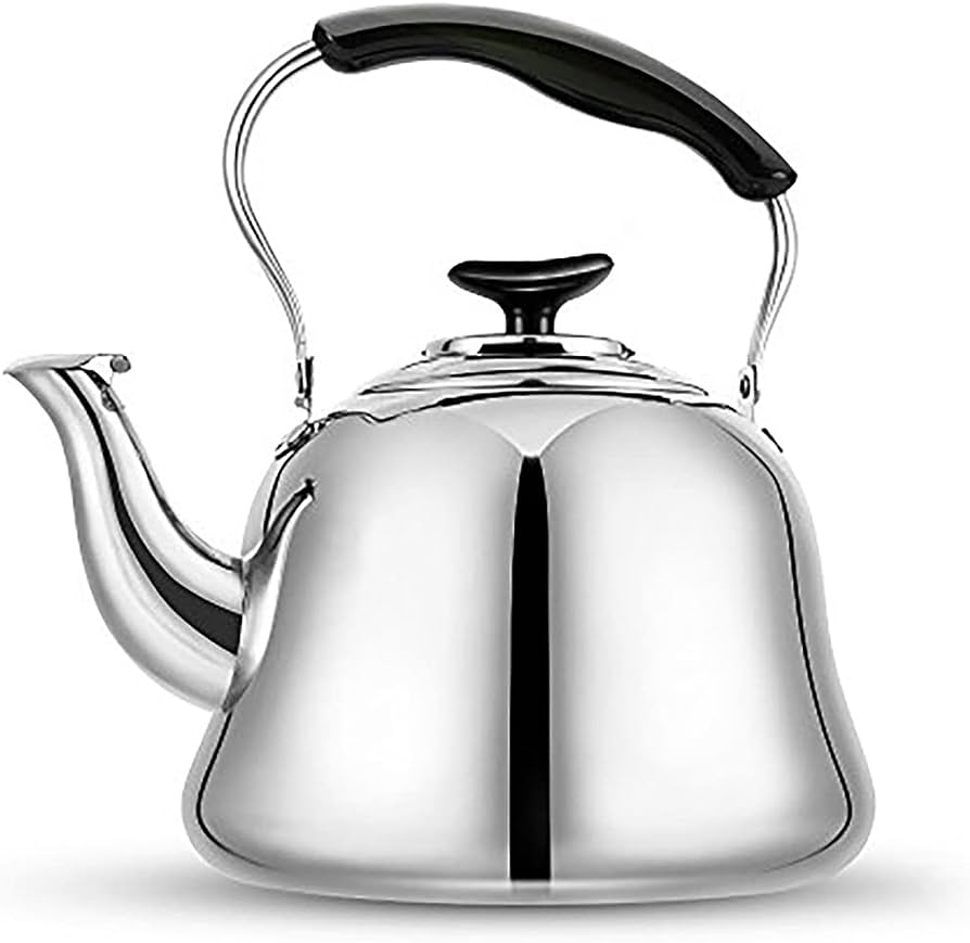 Ceramic Kettle on Stove