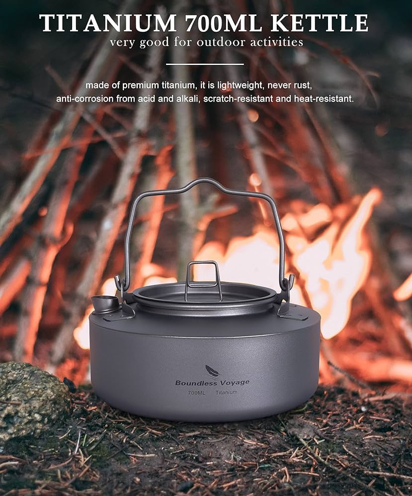 Titanium Tea Kettle: Stylish, Durable, and Efficient