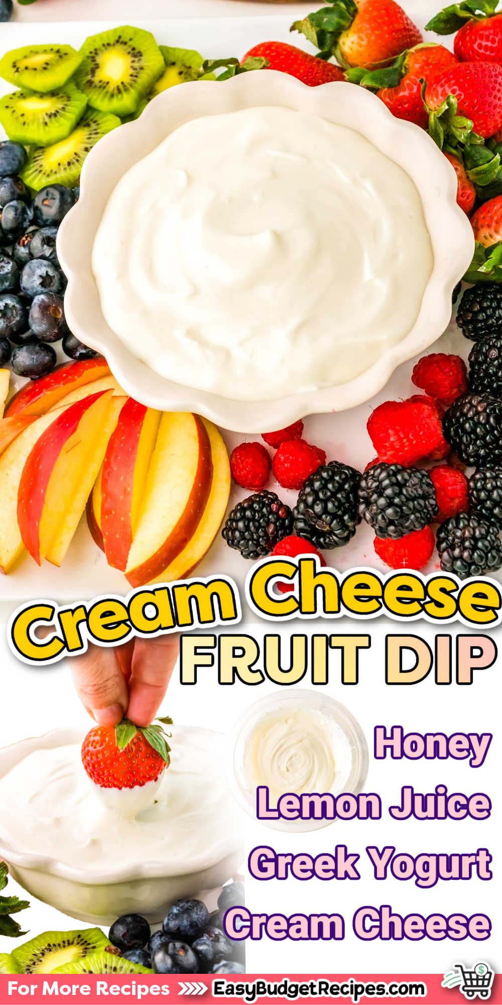 Fruit Dip Recipe Without Marshmallow Fluff  : Deliciously Creamy Option