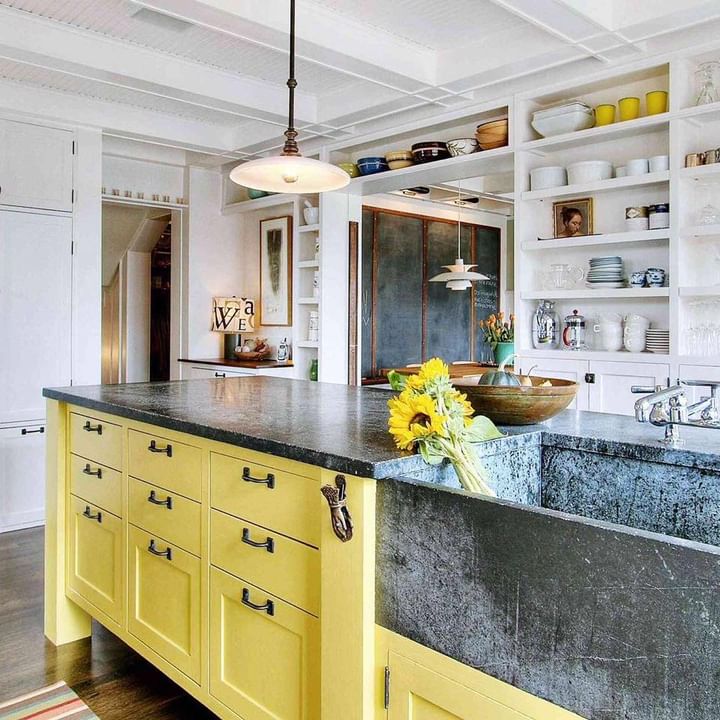 Brighten Up Your Space: Inspiring Ideas for Kitchen Yellow Cabinets