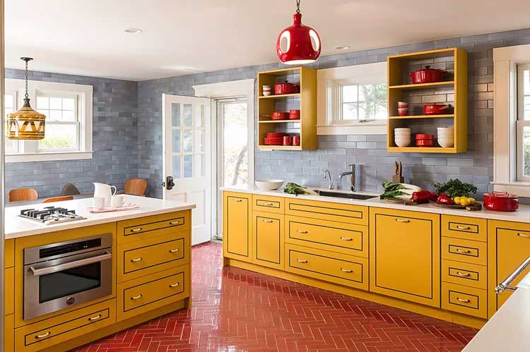 Brighten Up Your Space: Inspiring Ideas for Kitchen Yellow Cabinets